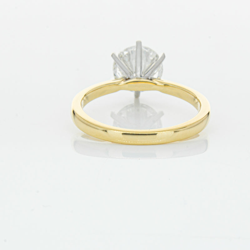 18ct Yellow Gold 2.01ct Diamond Capri Ring-Ring-Walker & Hall