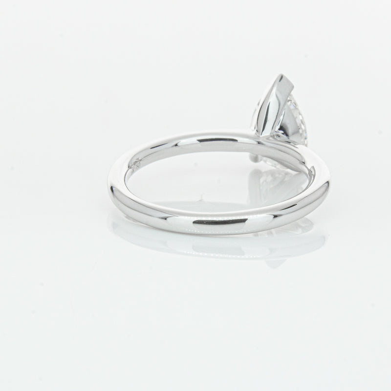 18ct White Gold 1.51ct Pear Cut Diamond Melba Ring-Ring-Walker & Hall