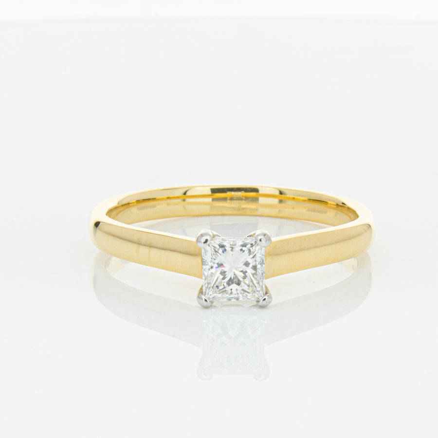 Deja Vu 18ct Yellow & White Gold .70ct Diamond Ring-Ring-Walker & Hall