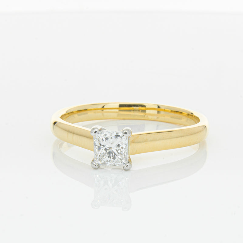 Deja Vu 18ct Yellow & White Gold .70ct Diamond Ring-Ring-Walker & Hall