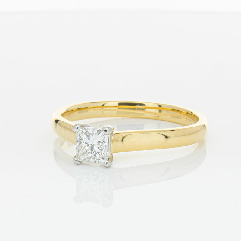 Deja Vu 18ct Yellow & White Gold .70ct Diamond Ring-Ring-Walker & Hall
