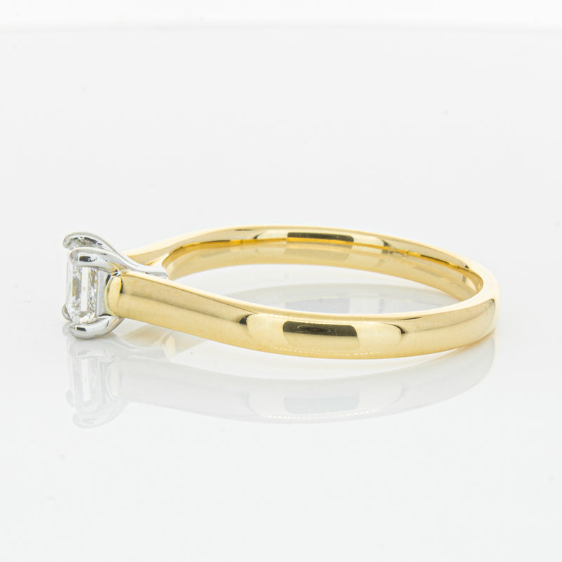Deja Vu 18ct Yellow & White Gold .70ct Diamond Ring-Ring-Walker & Hall