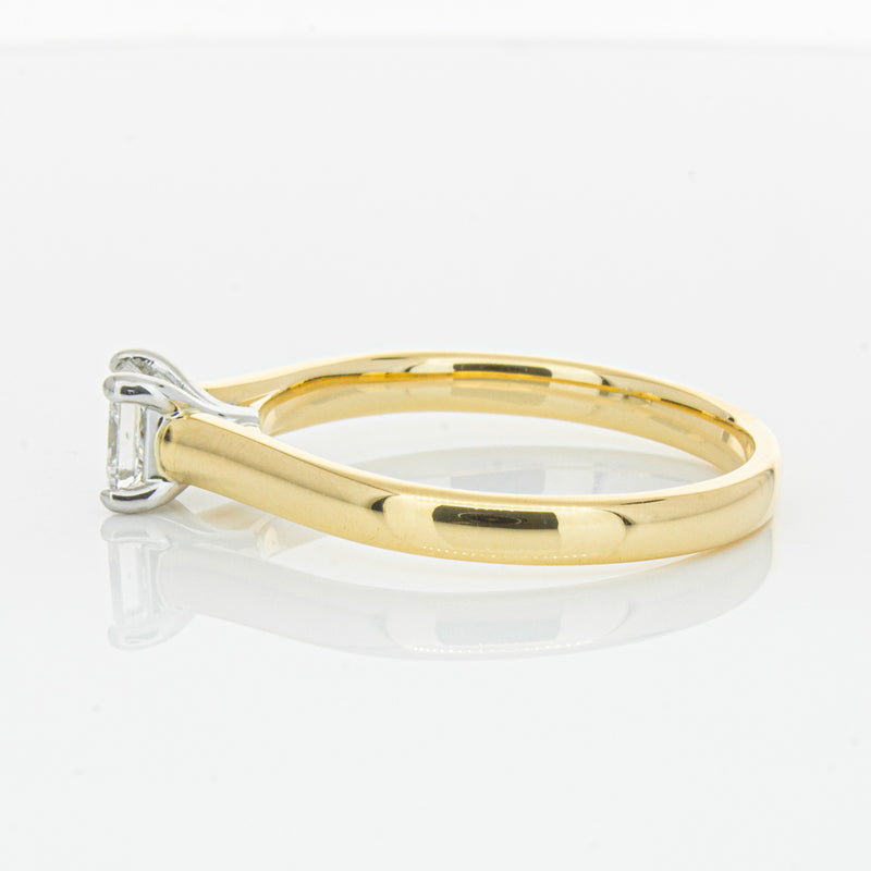 Deja Vu 18ct Yellow & White Gold .70ct Diamond Ring-Ring-Walker & Hall