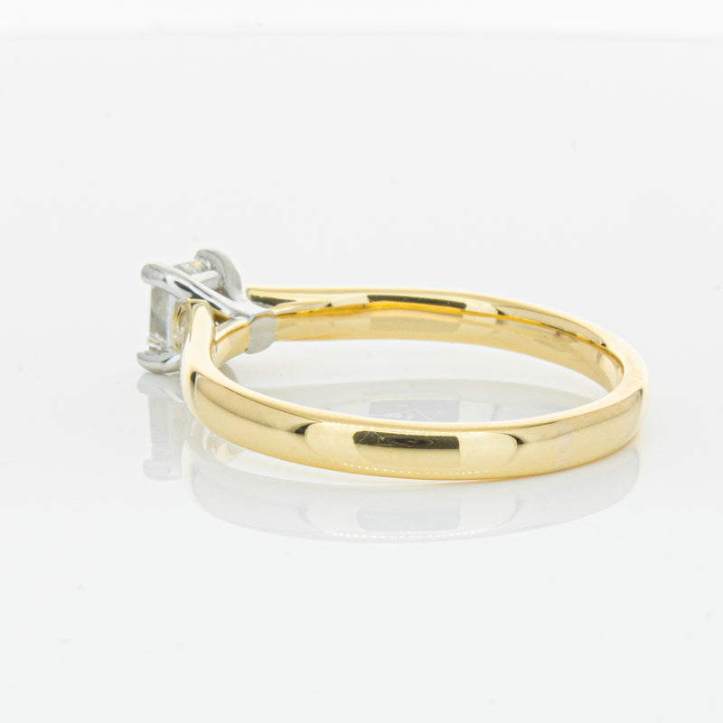 Deja Vu 18ct Yellow & White Gold .70ct Diamond Ring-Ring-Walker & Hall