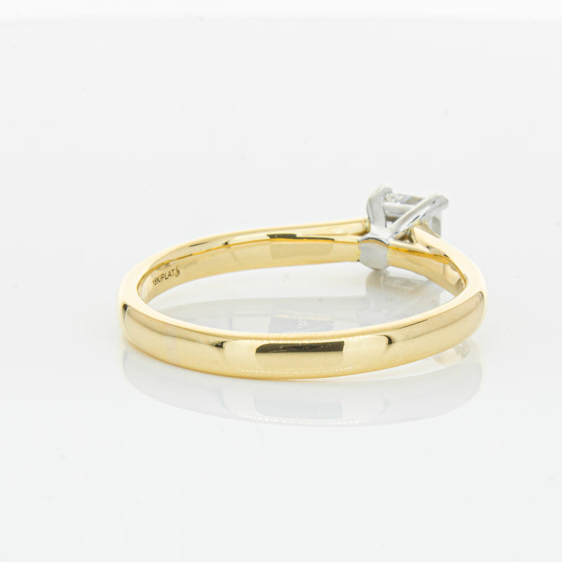 Deja Vu 18ct Yellow & White Gold .70ct Diamond Ring-Ring-Walker & Hall