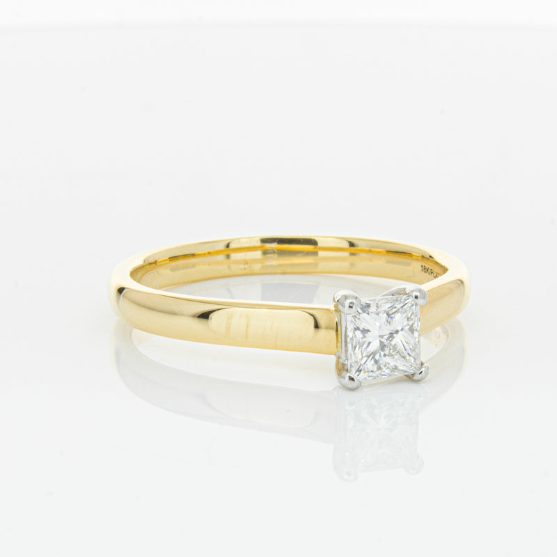 Deja Vu 18ct Yellow & White Gold .70ct Diamond Ring-Ring-Walker & Hall