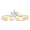 18ct Yellow Gold .50ct Diamond Capri Ring-Ring-Walker & Hall