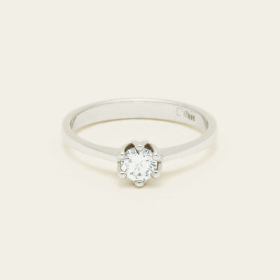 Deja Vu 14ct White Gold .26ct Diamond Ring - Ring - Walker & Hall