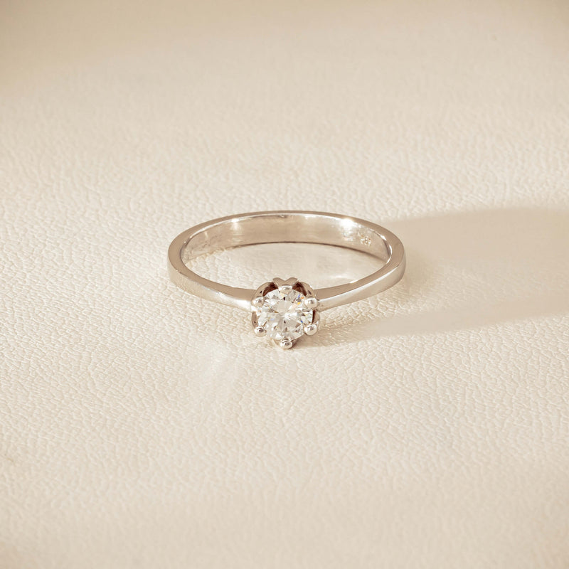 Deja Vu 14ct White Gold .26ct Diamond Ring - Ring - Walker & Hall