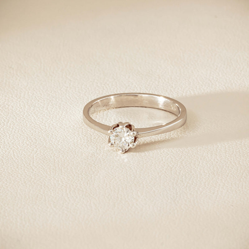 Deja Vu 14ct White Gold .26ct Diamond Ring - Ring - Walker & Hall