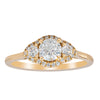 18ct Yellow Gold .44ct Diamond Posie Ring-Ring-Walker & Hall