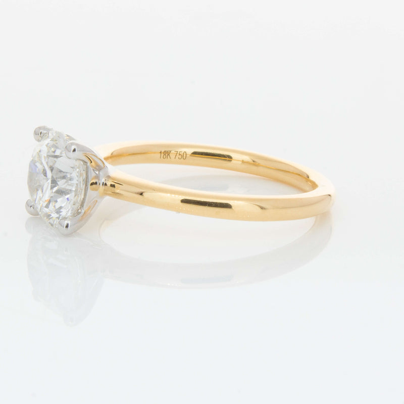 18ct Yellow Gold 1.70ct Diamond Melba Ring-Ring-Walker & Hall