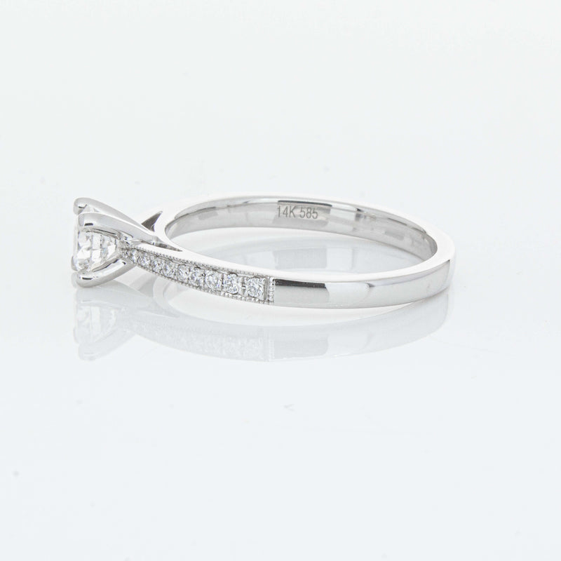 14ct White Gold .40ct Diamond Helena Ring-Ring-Walker & Hall