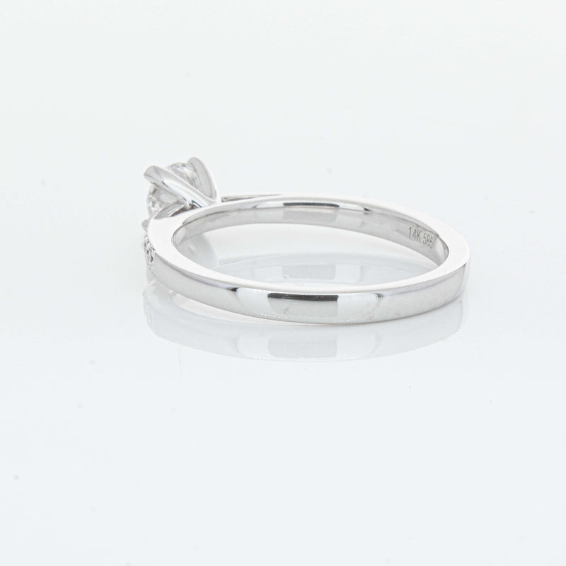 14ct White Gold .40ct Diamond Helena Ring-Ring-Walker & Hall