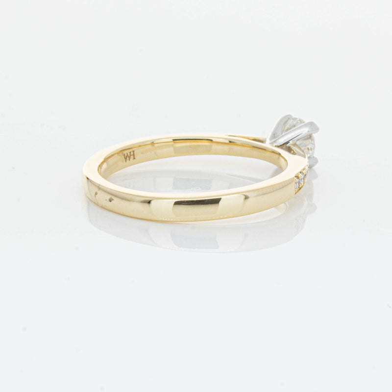 14ct Yellow Gold .40ct Diamond Helena Ring-Ring-Walker & Hall