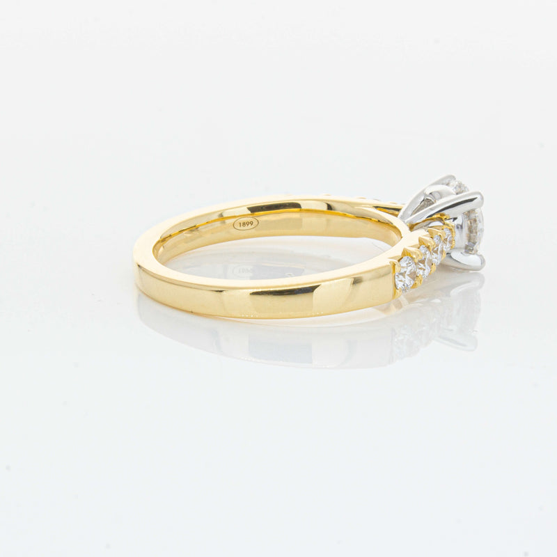 18ct Yellow Gold .90ct Diamond Phoenix Ring-Ring-Walker & Hall