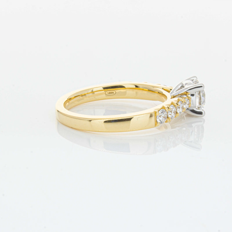 18ct Yellow Gold .90ct Diamond Phoenix Ring-Ring-Walker & Hall
