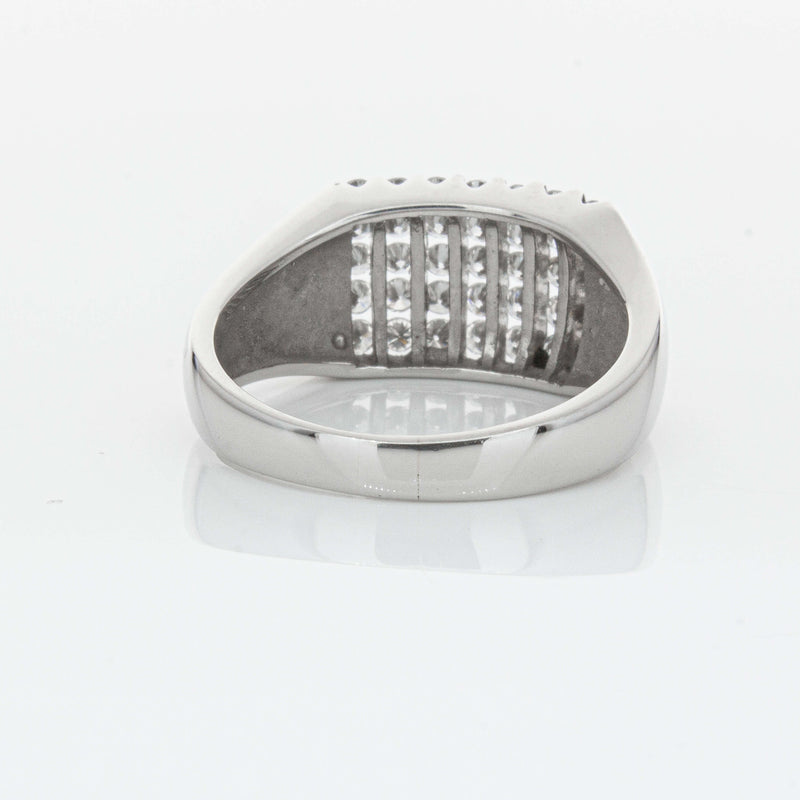 Deja Vu Platinum .70ct Diamond Ring-Ring-Walker & Hall