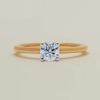 18ct Yellow Gold .60ct Diamond Melba Ring - Ring - Walker & Hall