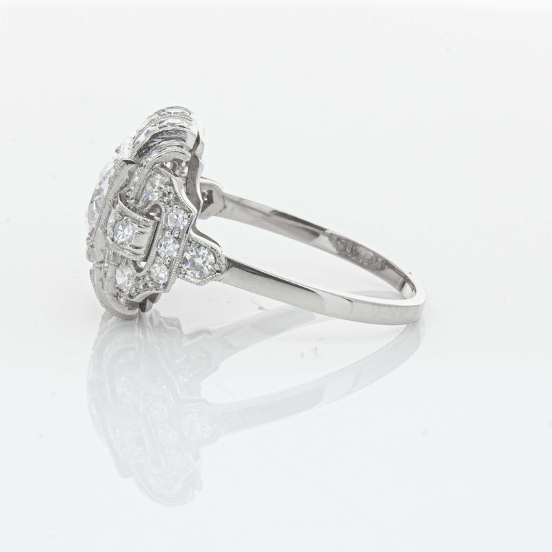 Deja Vu Platinum 1.80ct Diamond Cluster Ring - Ring - Walker & Hall