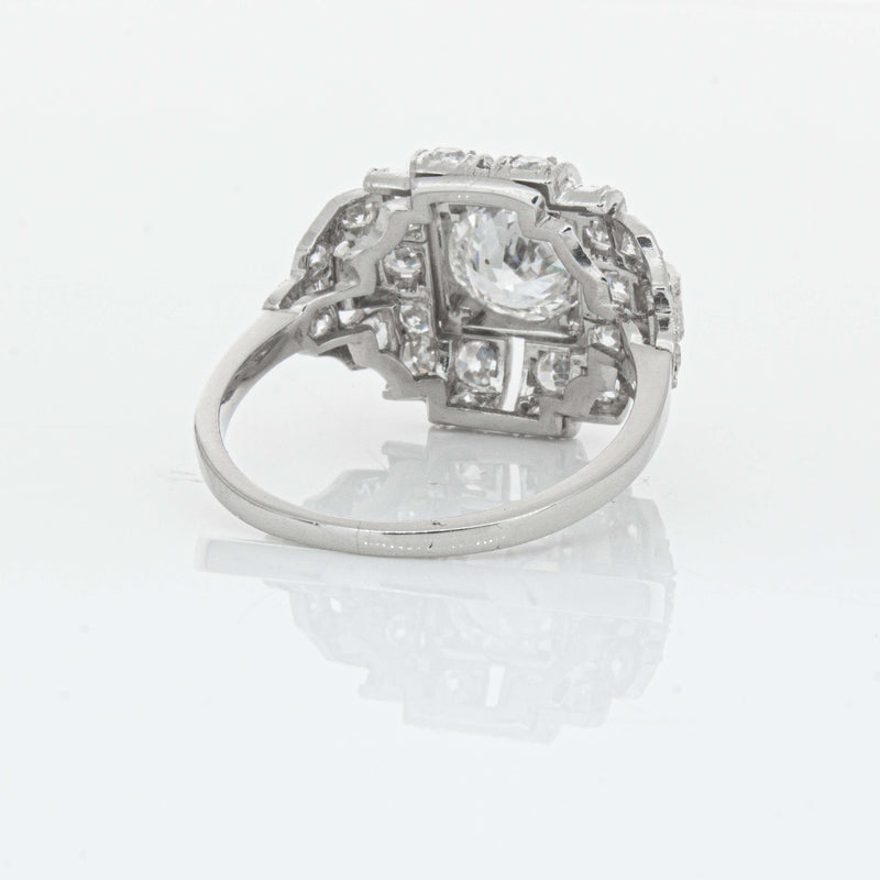 Deja Vu Platinum 1.80ct Diamond Cluster Ring - Ring - Walker & Hall