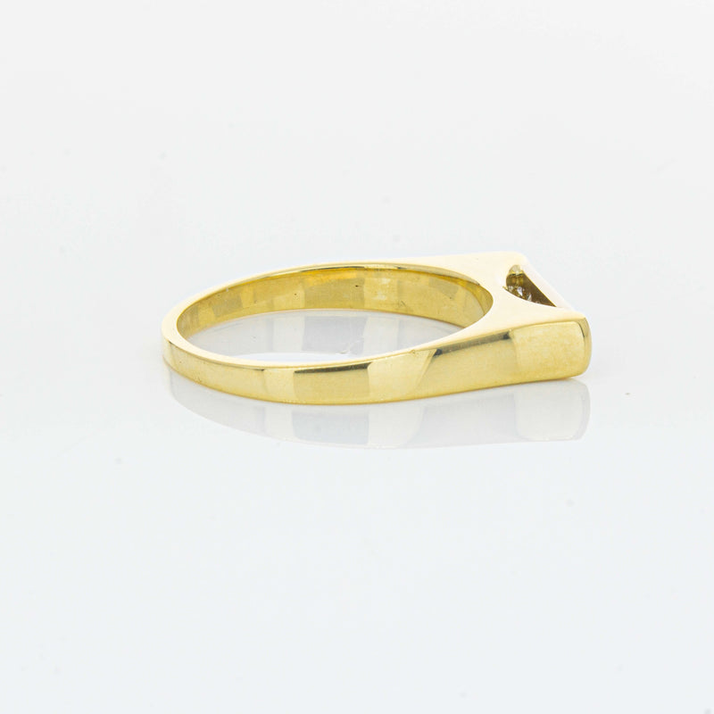 Deja Vu 18ct Yellow Gold .12ct Diamond Five-Stone Ring - Ring - Walker & Hall