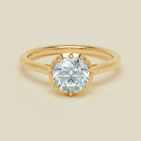 18ct Yellow Gold 1.50ct VS2 Diamond Dawn Ring - Ring - Walker & Hall