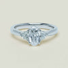 18ct White Gold 1.01ct Oval-Cut Diamond Ring - Ring - Walker & Hall