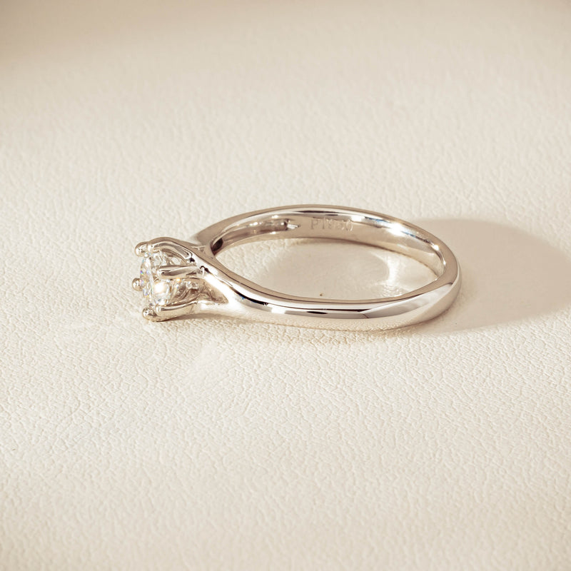 Platinum .50ct Diamond Grace Ring - Ring - Walker & Hall