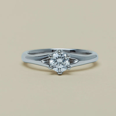 Platinum .50ct Diamond Grace Ring - Ring - Walker & Hall