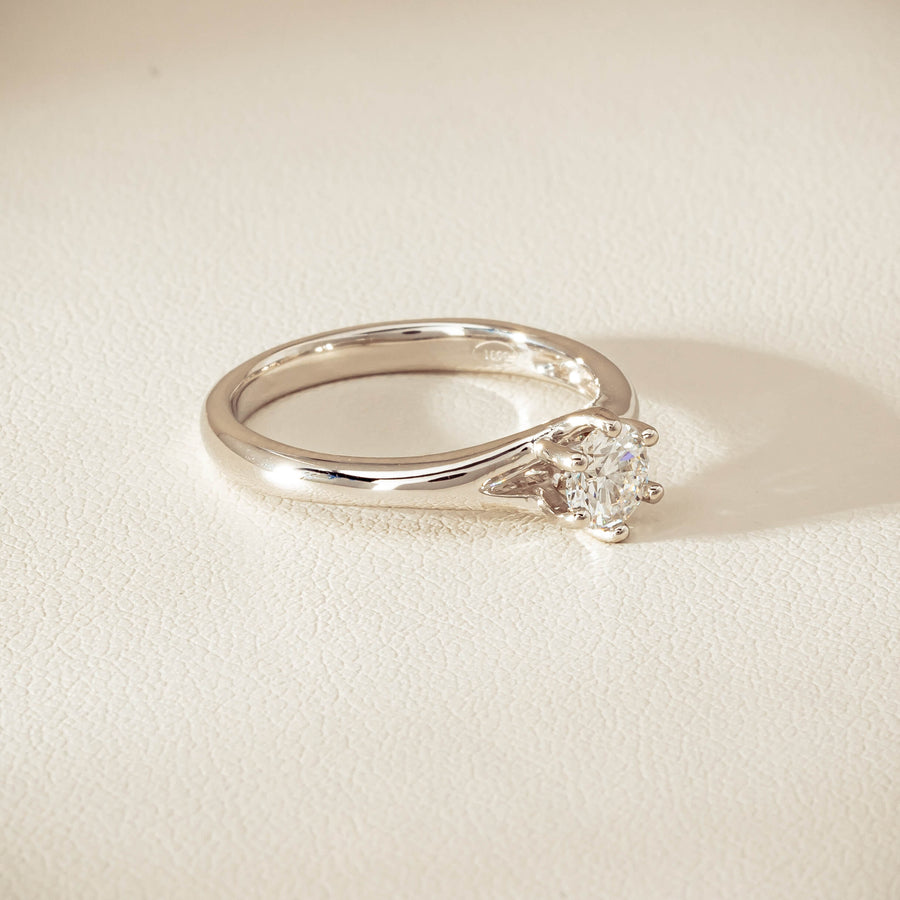 Platinum .50ct Diamond Grace Ring - Ring - Walker & Hall