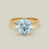 18ct Yellow Gold 4.01ct Diamond Nova Ring - Ring - Walker & Hall
