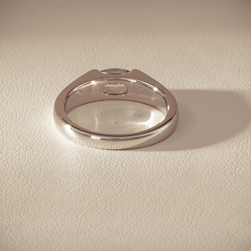 18ct White Gold .96ct Oval Brilliant-Cut Diamond Astrid Ring - Ring - Walker & Hall