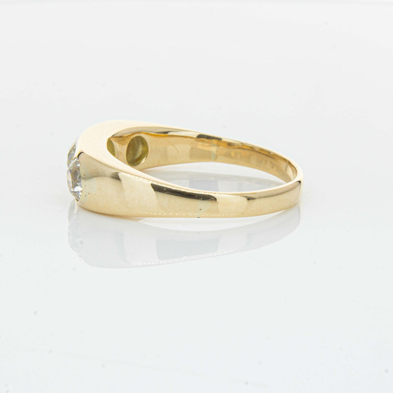Deja Vu 14ct Yellow Gold 1.36ct Diamond Three-Stone Ring - Ring - Walker & Hall