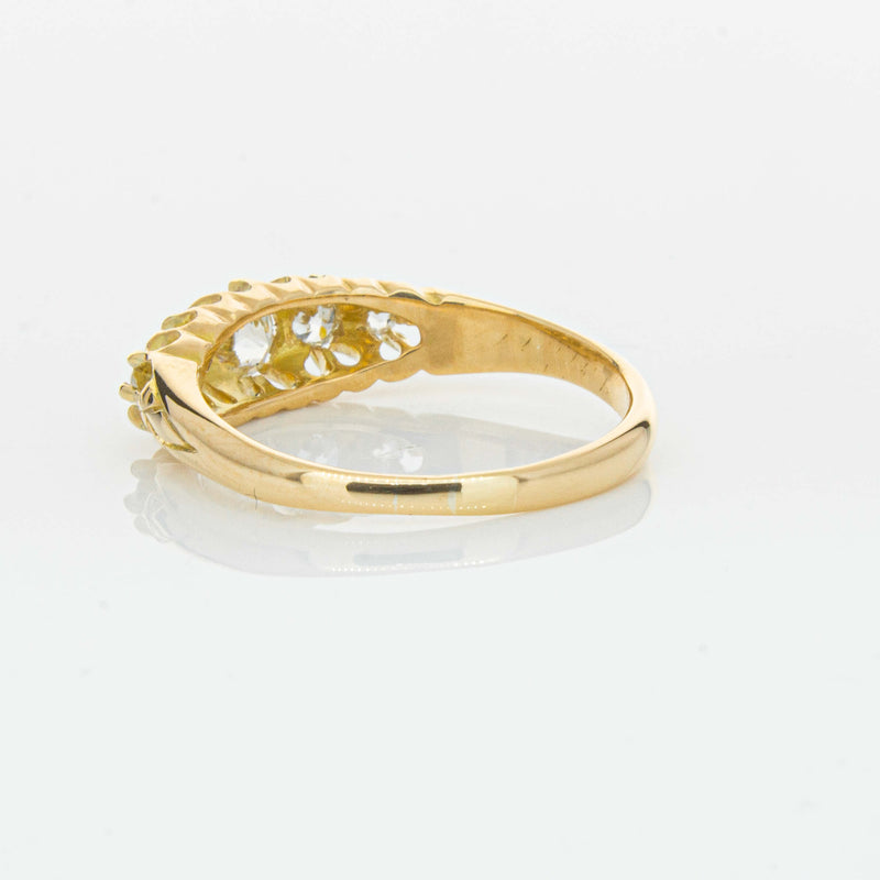 Vintage 18ct Yellow Gold .38ct Old-Cut Diamond Ring - Ring - Walker & Hall