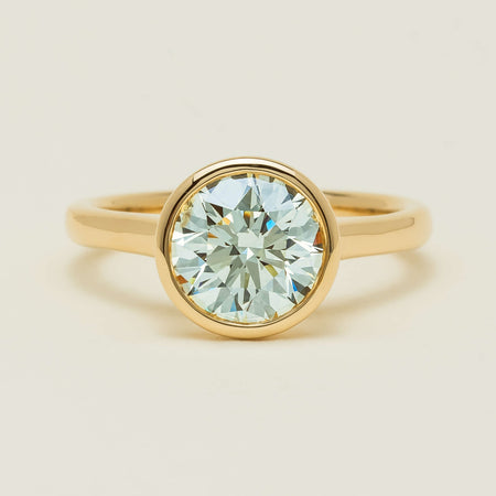 18ct Yellow Gold 2.14ct Reclaimed Diamond Natalia Ring - Ring - Walker & Hall