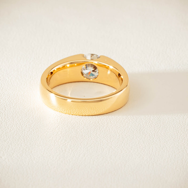 18ct Yellow Gold 1.00ct Diamond Astrid Ring - Ring - Walker & Hall