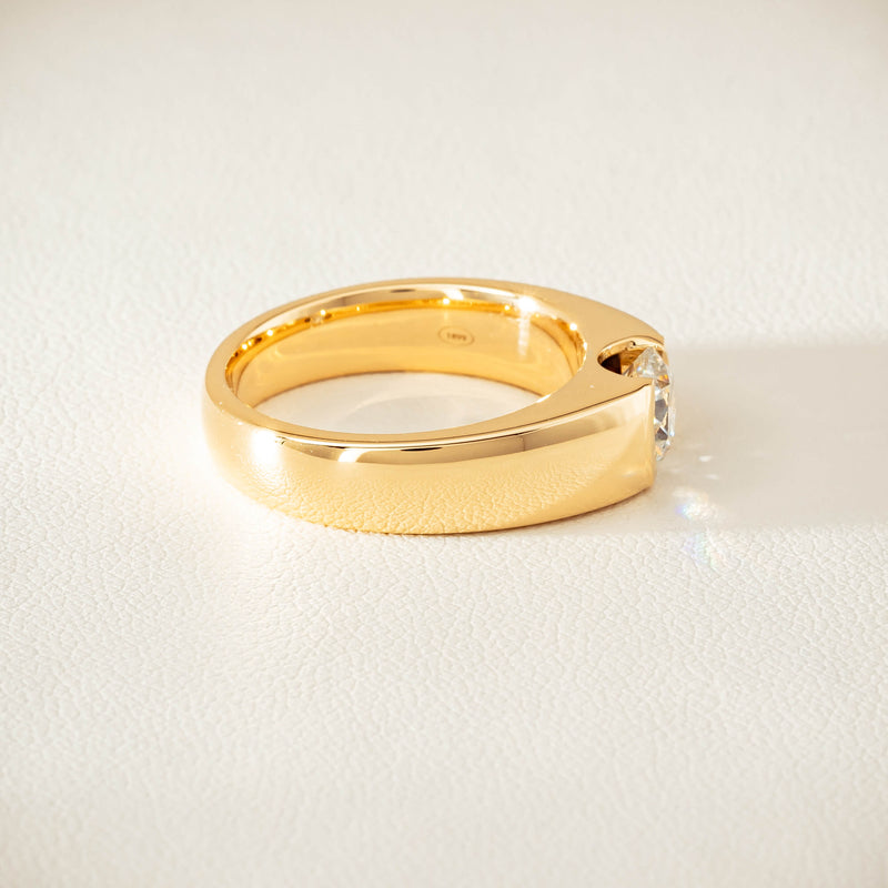 18ct Yellow Gold 1.00ct Diamond Astrid Ring - Ring - Walker & Hall