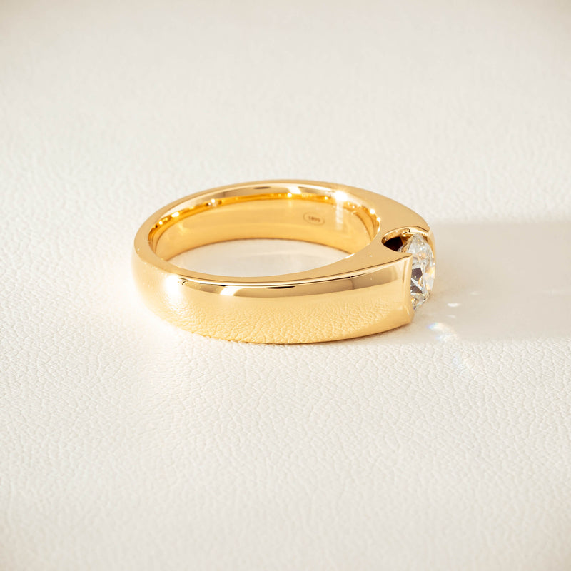 18ct Yellow Gold 1.00ct Diamond Astrid Ring - Ring - Walker & Hall