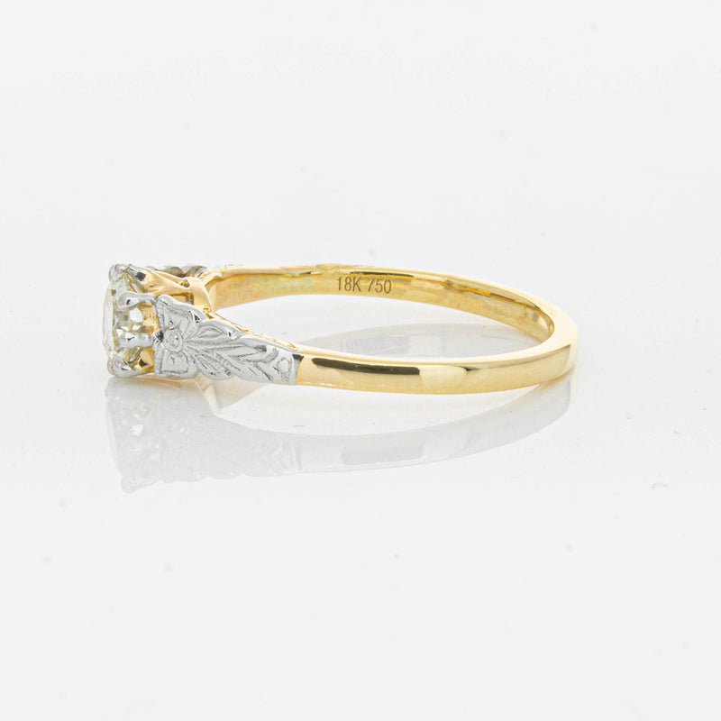 Deja Vu 16ct Yellow Gold .50ct Diamond Solitaire Ring - Ring - Walker & Hall