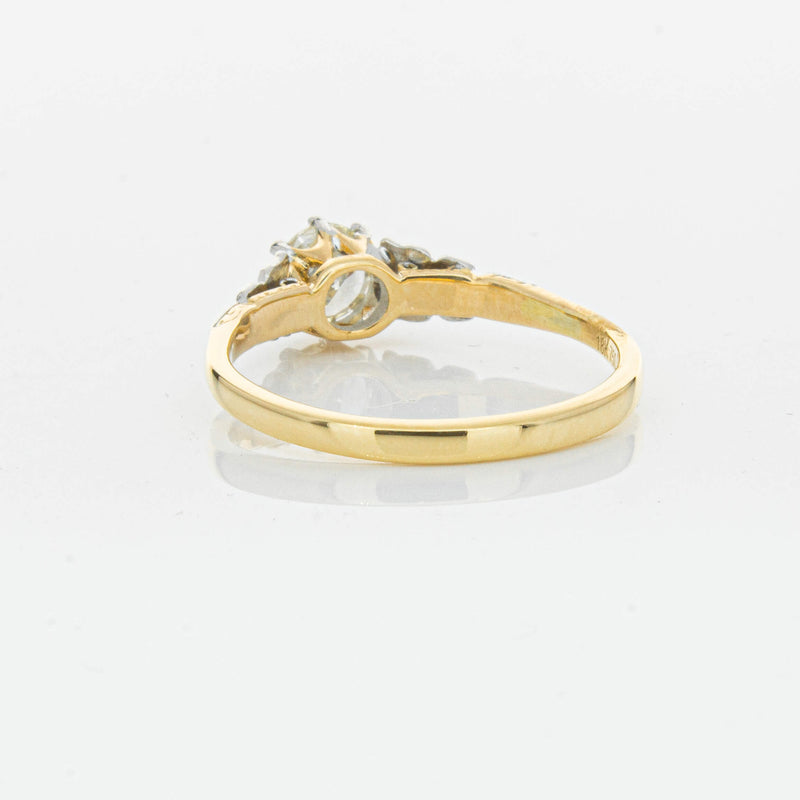 Deja Vu 16ct Yellow Gold .50ct Diamond Solitaire Ring - Ring - Walker & Hall