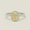 18ct White Gold 1.16ct Fancy Oval Diamond Nina Ring - Ring - Walker & Hall
