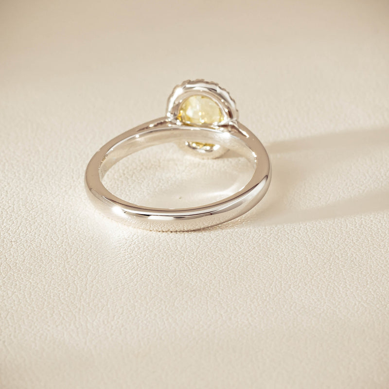 18ct White Gold 1.16ct Fancy Oval Diamond Nina Ring - Ring - Walker & Hall