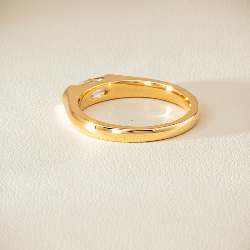 18ct Yellow Gold .56ct Marquise-Cut Diamond Astrid Ring - Ring - Walker & Hall