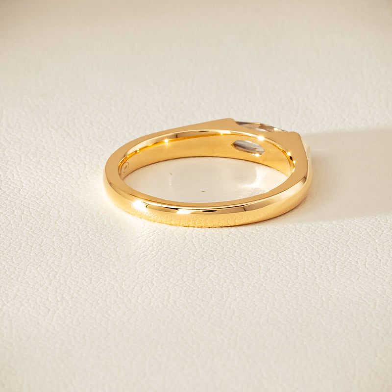 18ct Yellow Gold .56ct Marquise-Cut Diamond Astrid Ring - Ring - Walker & Hall