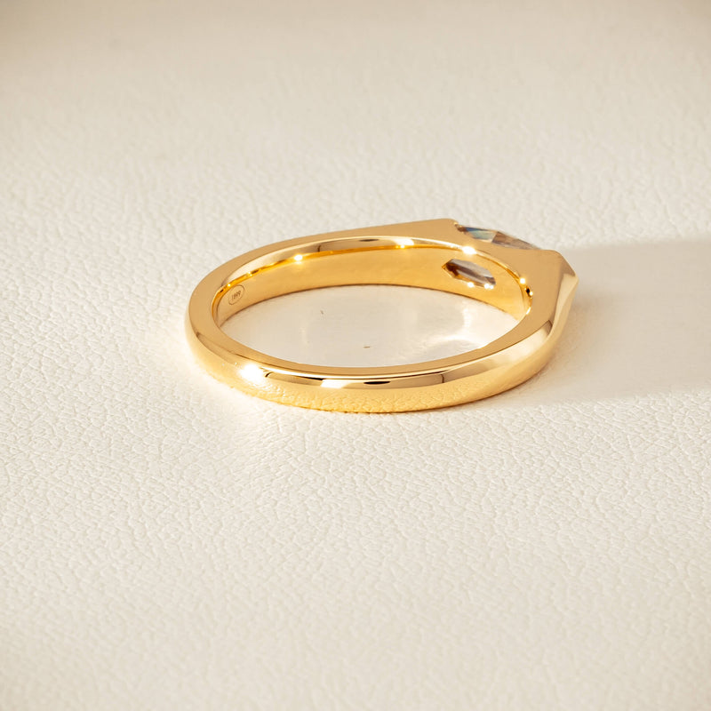 18ct Yellow Gold .56ct Marquise-Cut Diamond Astrid Ring - Ring - Walker & Hall