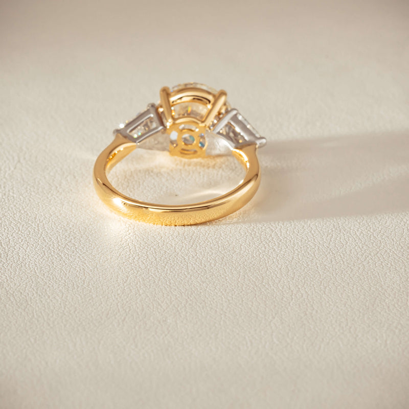 18ct Yellow & White Gold 4.01ct Diamond Odyssey Ring - Ring - Walker & Hall