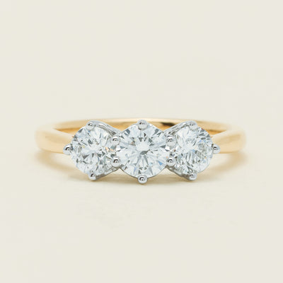 18ct Yellow Gold 1.30ct Diamond Coronado Ring - Ring - Walker & Hall
