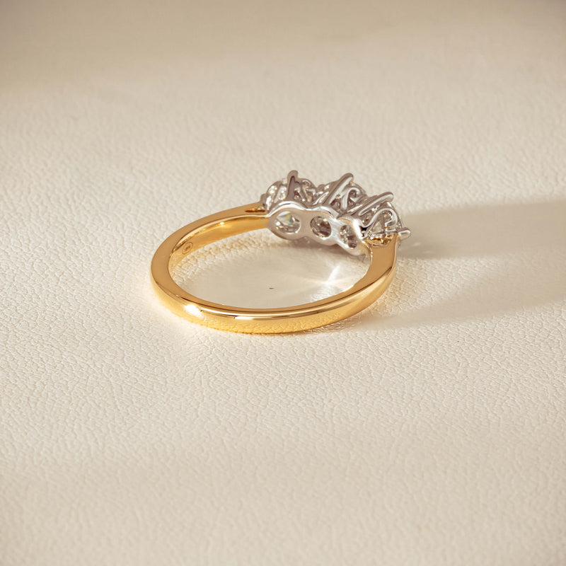 18ct Yellow Gold 1.30ct Diamond Coronado Ring - Ring - Walker & Hall