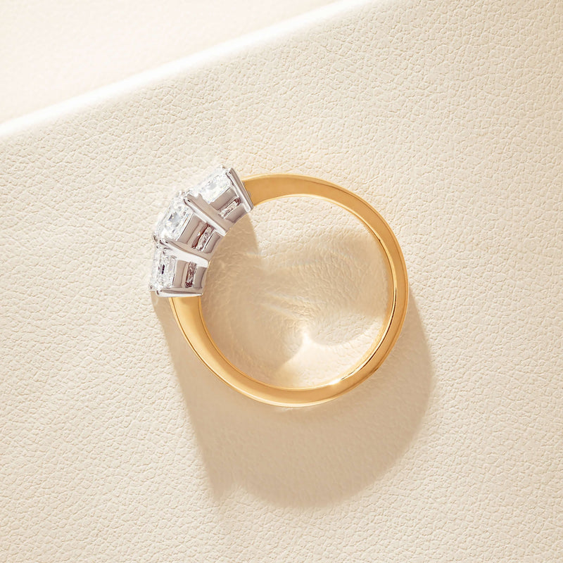 18ct Yellow & White Gold 2.41ct Diamond Odyssey Ring - Ring - Walker & Hall